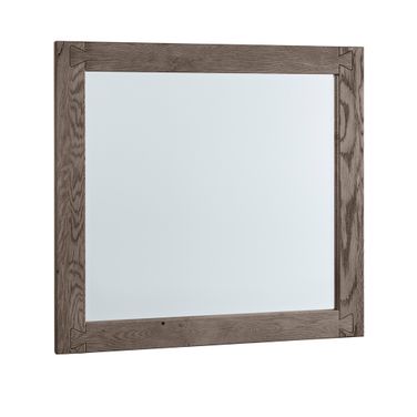 Dovetail Landscape Mirror In Mystic Grey