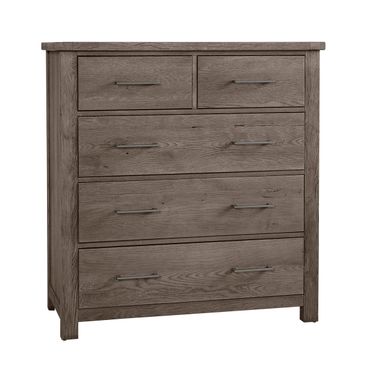 Dovetail Standing Dresser In Mystic Grey