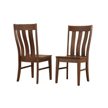 Dovetail Vertical Slat Chair In Natural