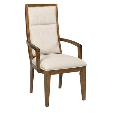 Abode Doyle Arm Chair Set of 2 In Warm Brunette