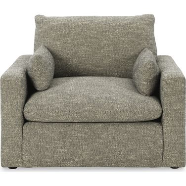 Dramatic Chair And A Half In Granite