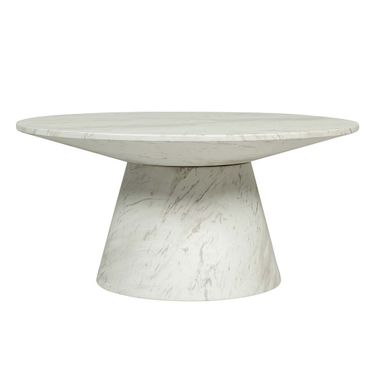 Dream Coffee Table In White Marble