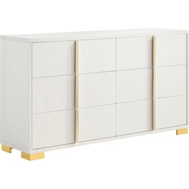 Marceline 6-drawer Dresser White