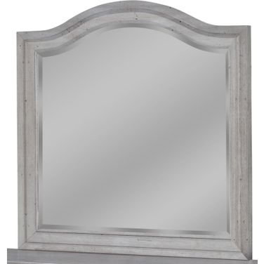 Stonebrook Antique Gray Landscape Mirror