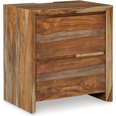 Dressonni Nightstand In Brown