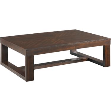 Drew Cherry Rectangular Coffee Table