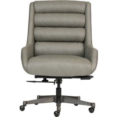 Drew Executive Chair In Luxe Grey