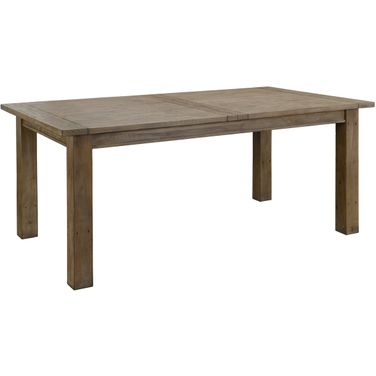 Driftwood 71-94 Inch Extension Dining Table In Distressed Brown