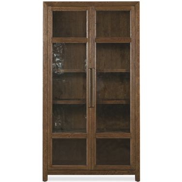 Driftwood Display Cabinet In Medium Wood