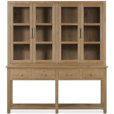 Driftwood Display Sideboard In Light Wood