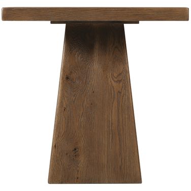 Driftwood End Table In Medium Wood