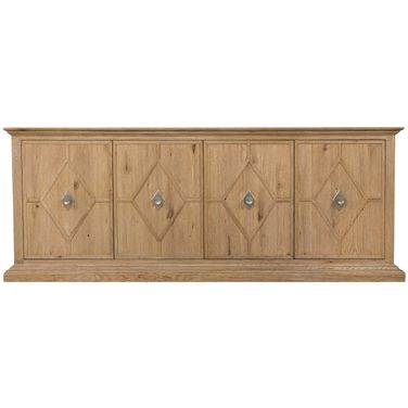 Driftwood Entertainment Credenza In Light Wood