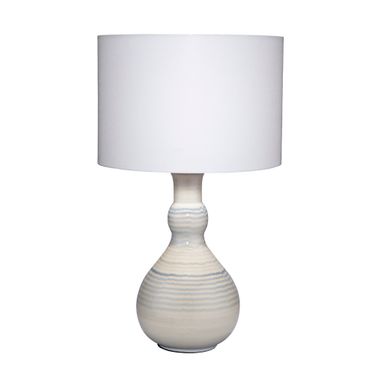 Droplet Ceramic Table Lamp In Blue