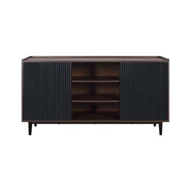Duane Sideboard In Dark Brown and Black
