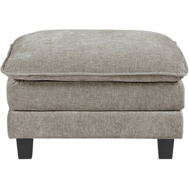 Dublin Ottoman In Gray