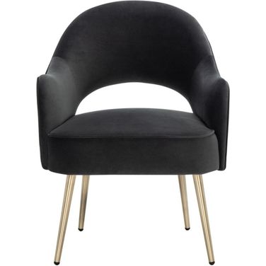 Dublyn Accent Chair in Black