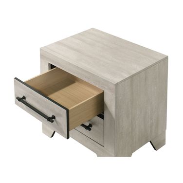 Dubuque Nightstand In Light Gray
