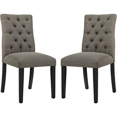 Duchess Granite Dining Chair Fabric Set of 2
