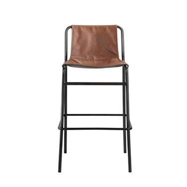 Duke Counter Stool In Light Brown and Light Black