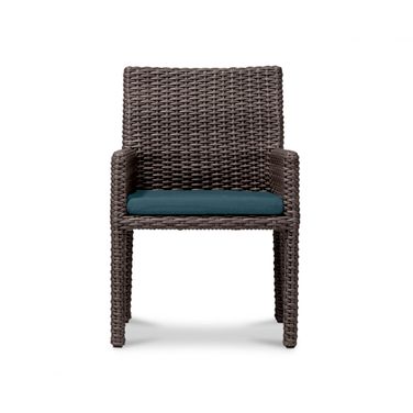 Dune Dining Arm Chair In Cast Lagoon and Driftwood
