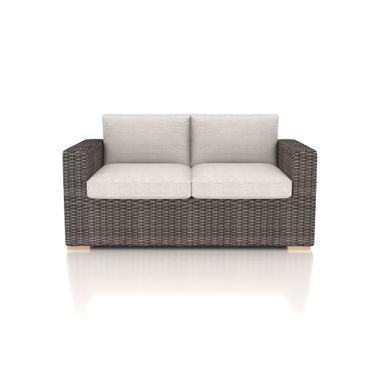 Dune Loveseat In Cast Silver and Driftwood