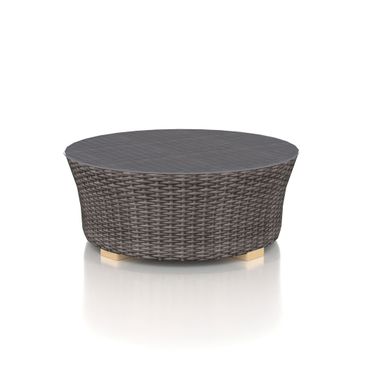 Dune Round Coffee Table In Driftwood