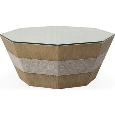Dunes Coffee Table In Tan and Grey
