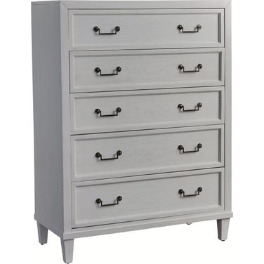 Dunescape 5 Drawer Chest In White