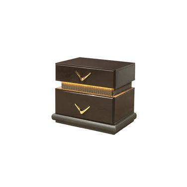 Dunhill 2 Drawer Nightstand In Brown