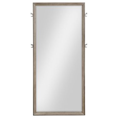 Durango 80 Inch Standing Floor Mirror In Washed Oak