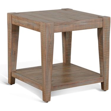 Durango End Table In Light Brown