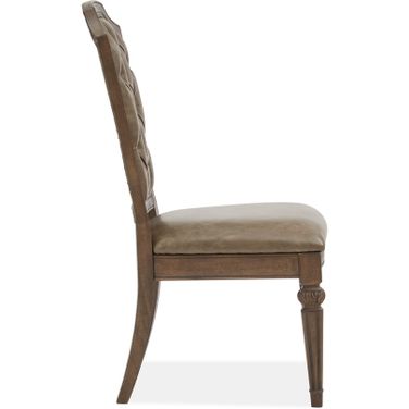 Durango Dining Side Chair With Upholstered Seat And Back Set of 2