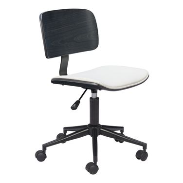 Duravel Office Chair In White and Black