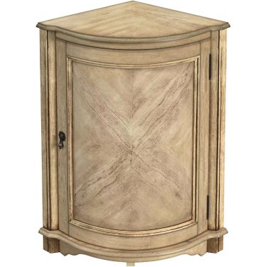 Durham Corner Cabinet In Beige