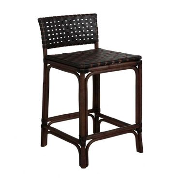 Dylan 24.25 Inch Counter Height Stool In Dark Brown