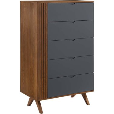 Dylan Chest In Walnut Gray