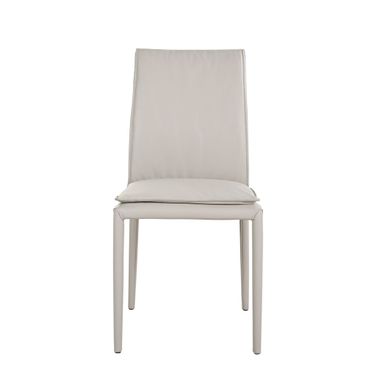 E Togo Chair Set of 2 In Light Grey