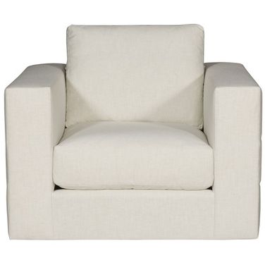 Ease Swivel Chair In Ivory