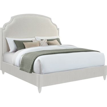 East Camden King Bed In Pearl
