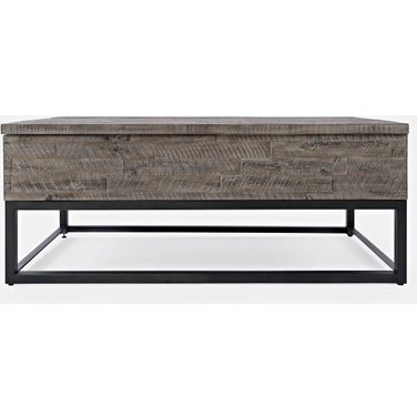 East Hampton Lift Top Coffee Table In Distressed Grey