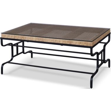 Easterling Coffee Table In Rustic Black