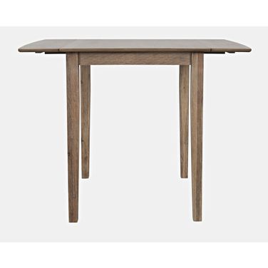 Eastern Tides Drop Leaf Counter Height Dining Table In Bisque