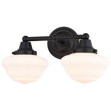 Eastgate 15 Inch 2 Light Vanity In Matte Black