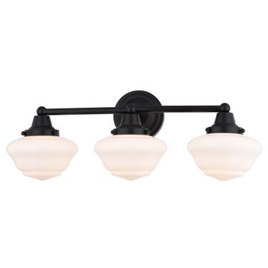 Eastgate 23 Inch 3 Light Vanity In Matte Black