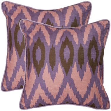 Easton 20 Inch Pillow Set of 2 In Lavander Blush