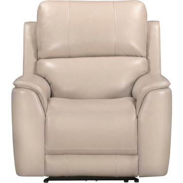 Easton Zero Gravity Power Recliner with Headrest and Footrest In Steamboat Quartz