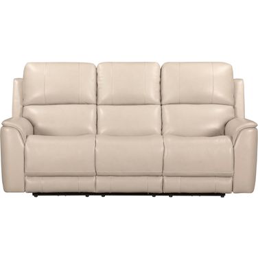 Easton Zero Gravity Power Reclining Sofa with Headrest and Footrest In Steamboat Quartz