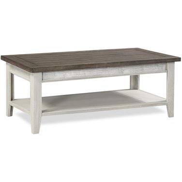 Eastport Cocktail Table In Drifted White