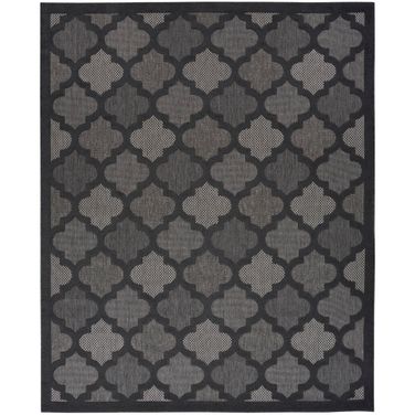Easy Care 12' x 15' Rug In Charcoal Black