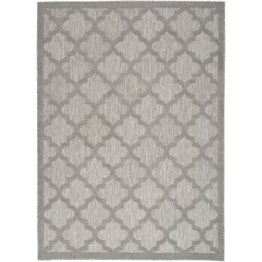 Easy Care 5' x 7' Rug In Silver Grey